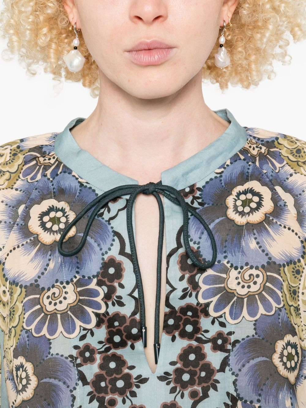 Madalena floral-print blouse - 5