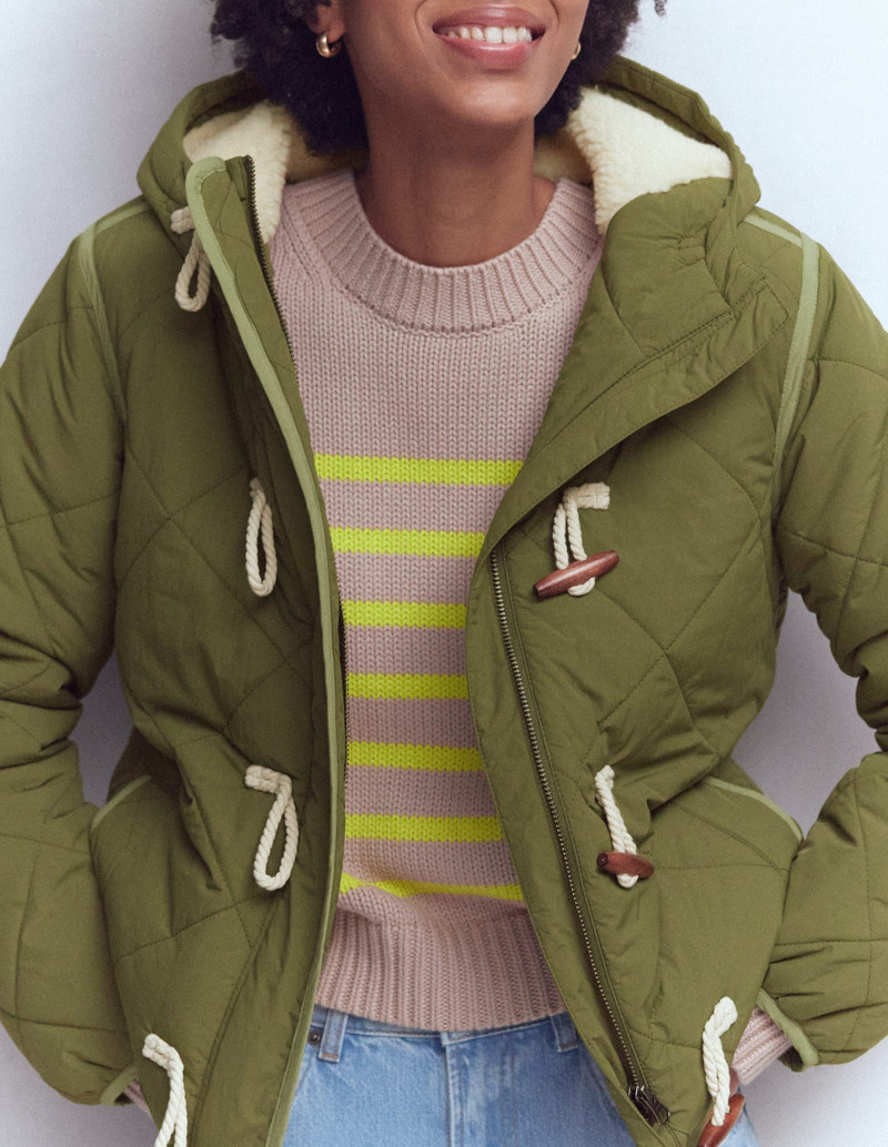 Duffle Quilted Parka-Green 4