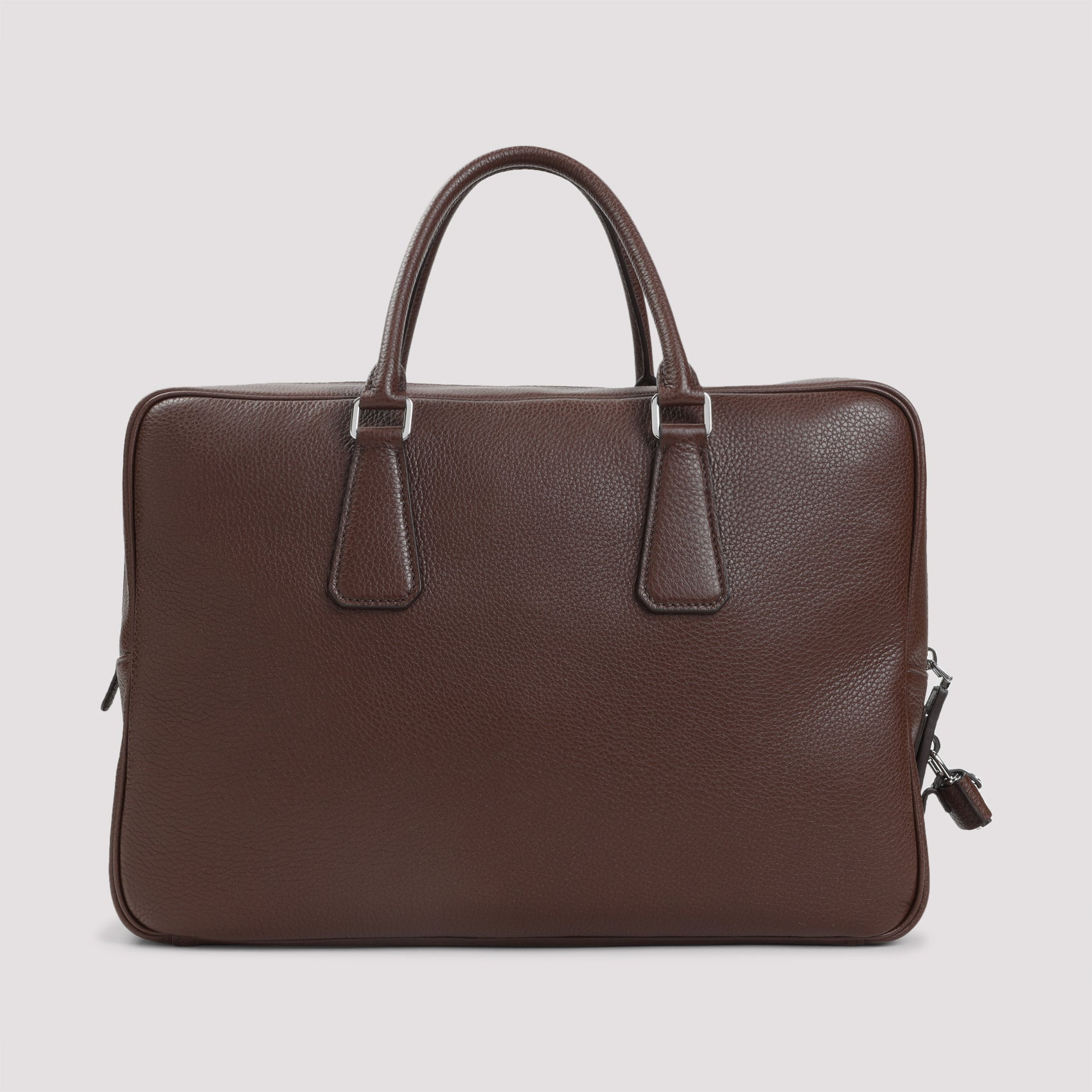 Prada Grained Leather Tote Bag Men - 3
