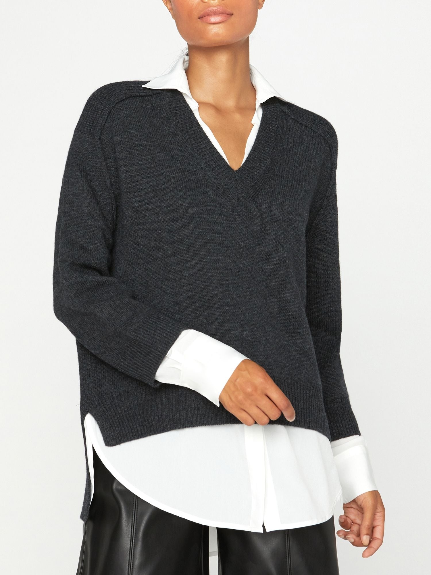 The Looker Layered V-Neck - 3