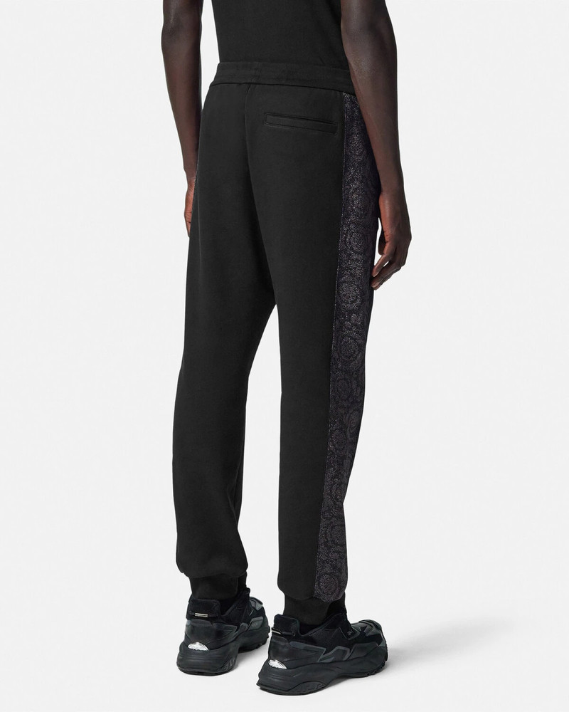 Barocco Jacquard Lurex Sweatpants 5