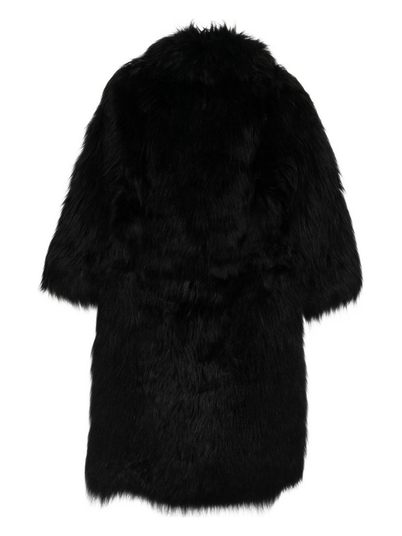 Blumarine fur coat outlook
