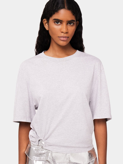 Paco Rabanne GREY T-SHIRT WITH PIERCING outlook
