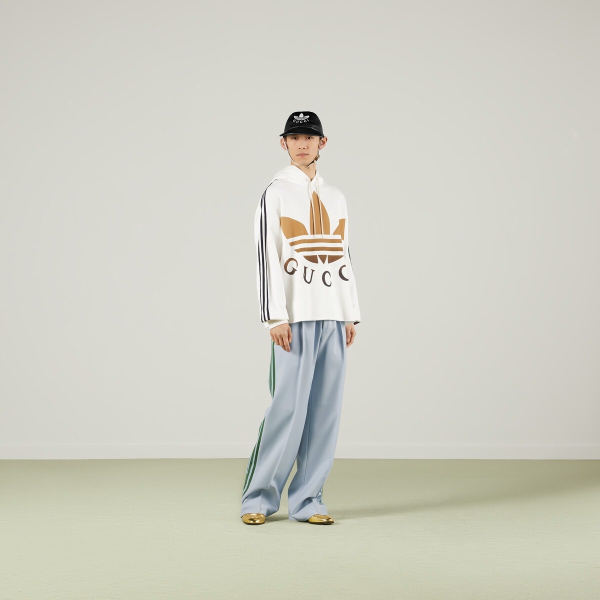 adidas x Gucci hooded sweatshirt - 2