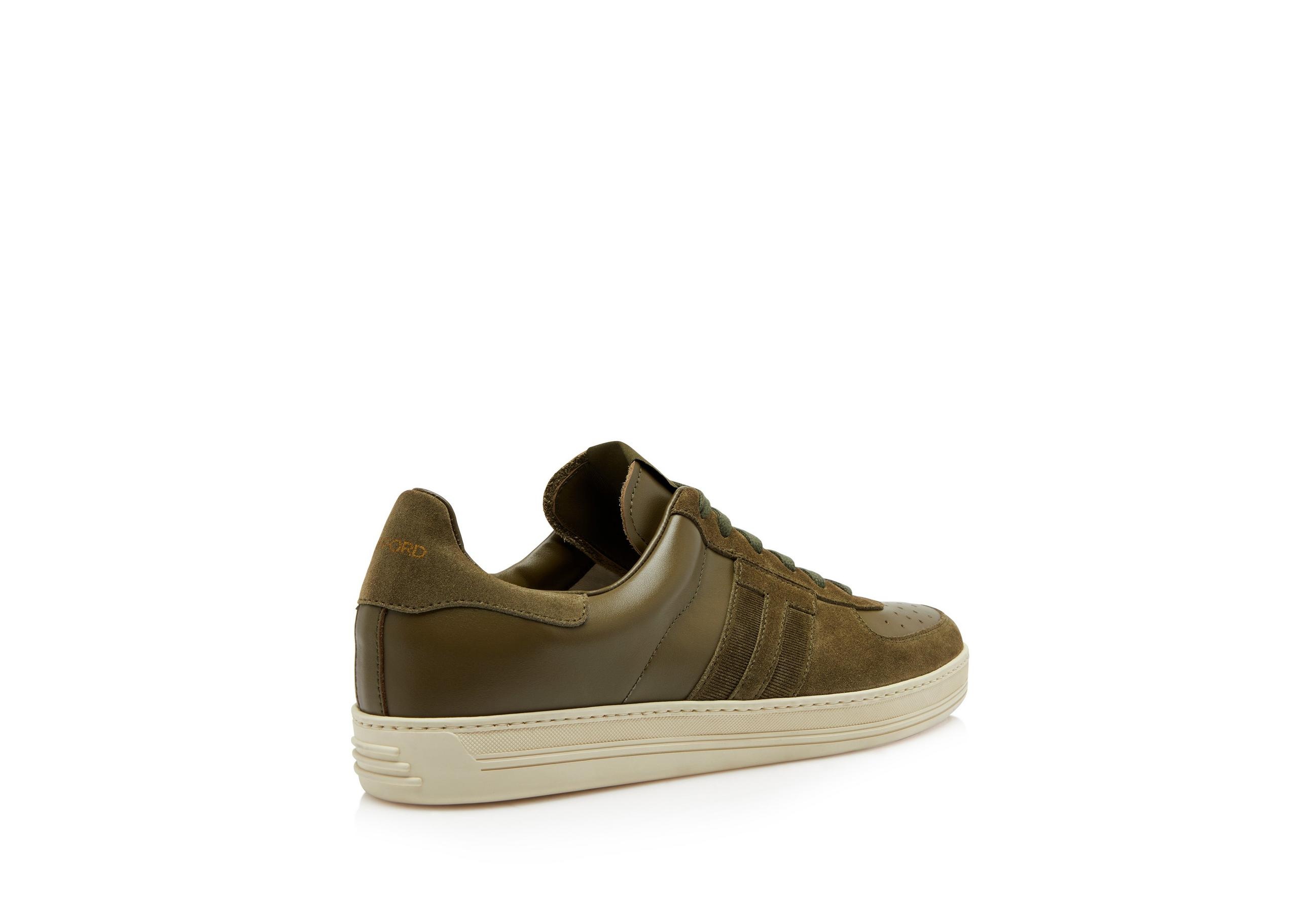 SUEDE AND LEATHER RADCLIFFE SNEAKER - 3