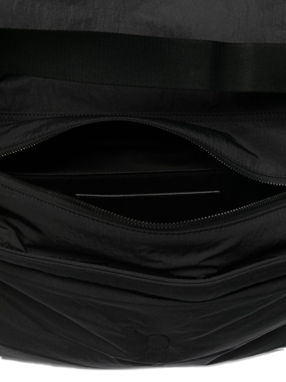 leather-trimmed tote bag - 5