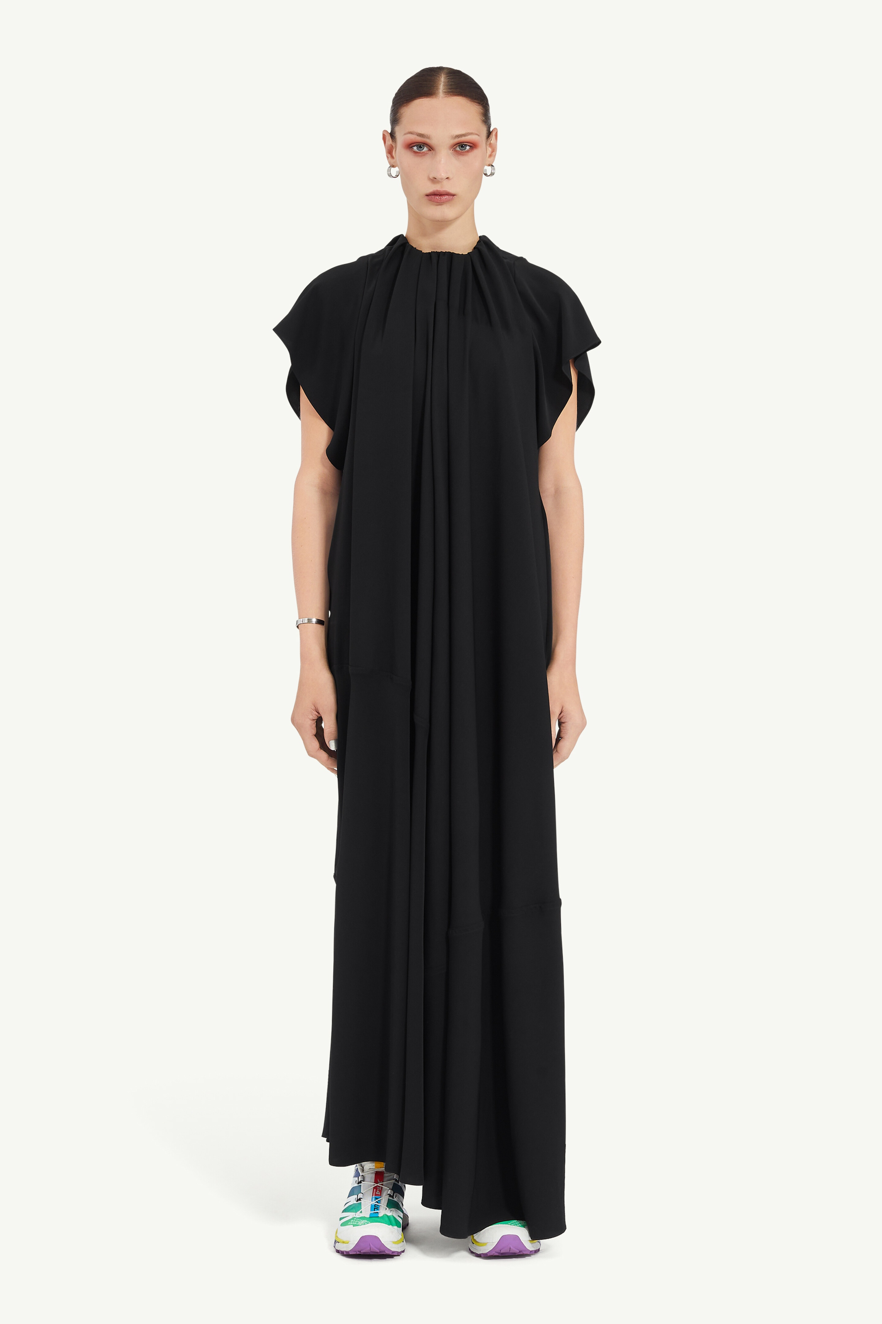 Asymmetric Maxi Dress - 2