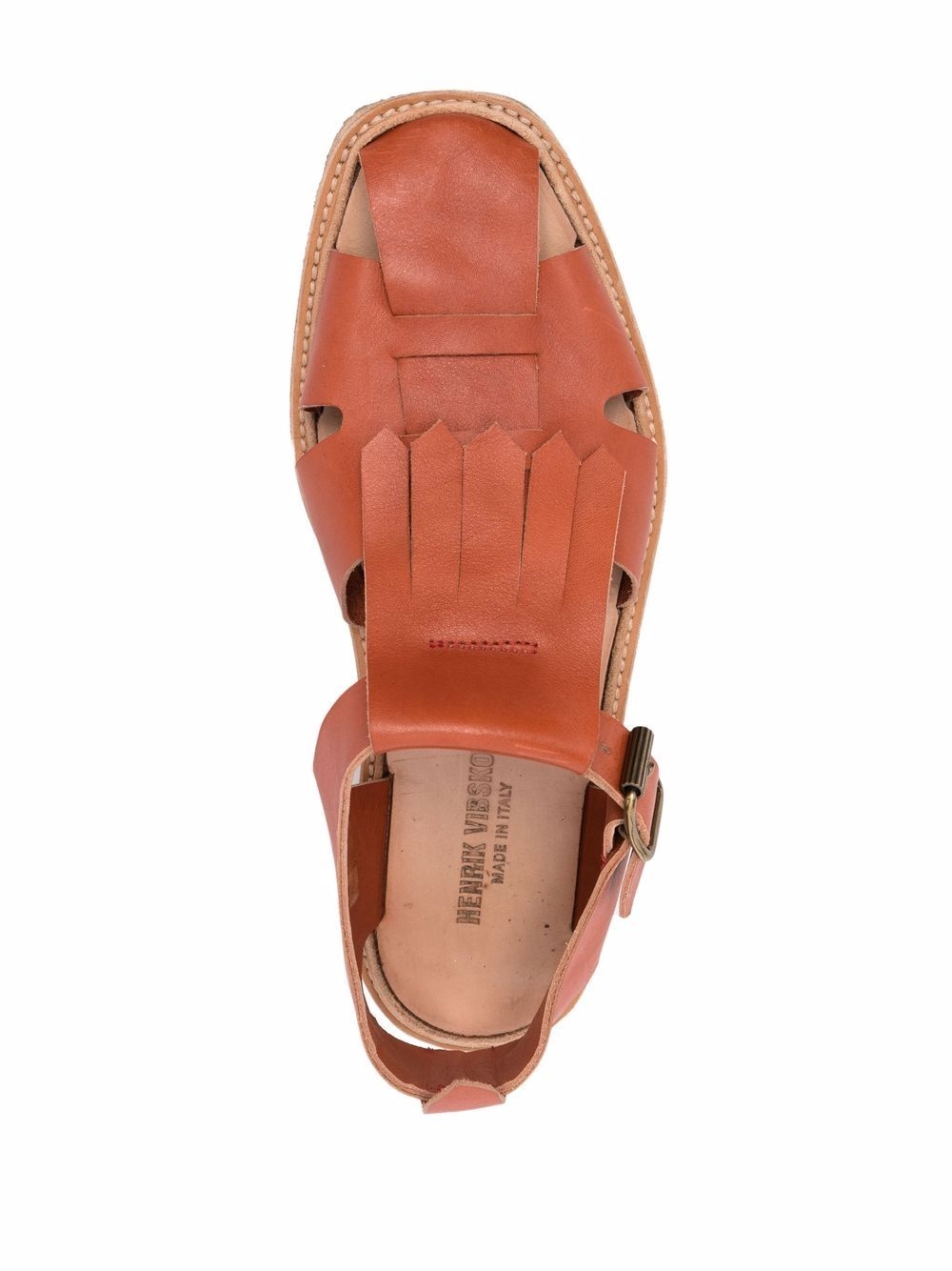 side-buckle fastening sandals - 4
