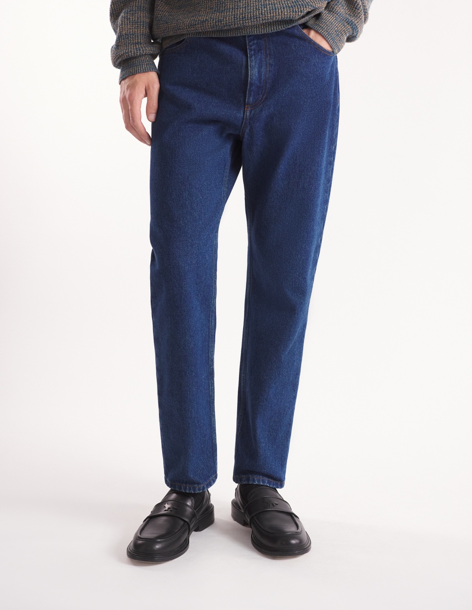 STRAIGHT DENIM JEANS - 3