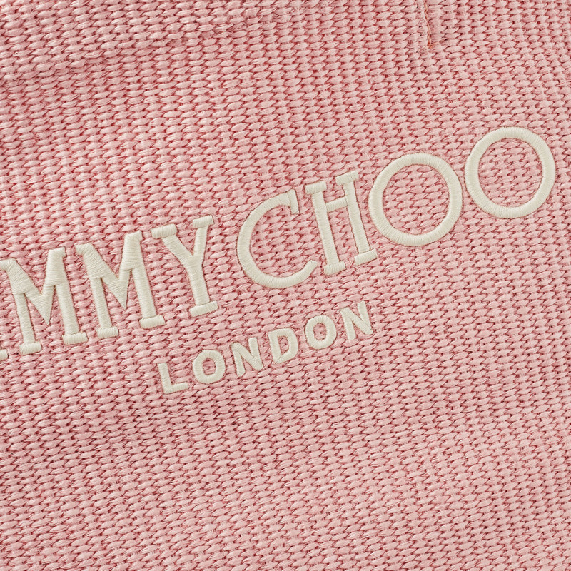 Beach Tote E/W
Rose/Latte Raffia Embroidered Tote Bag 3