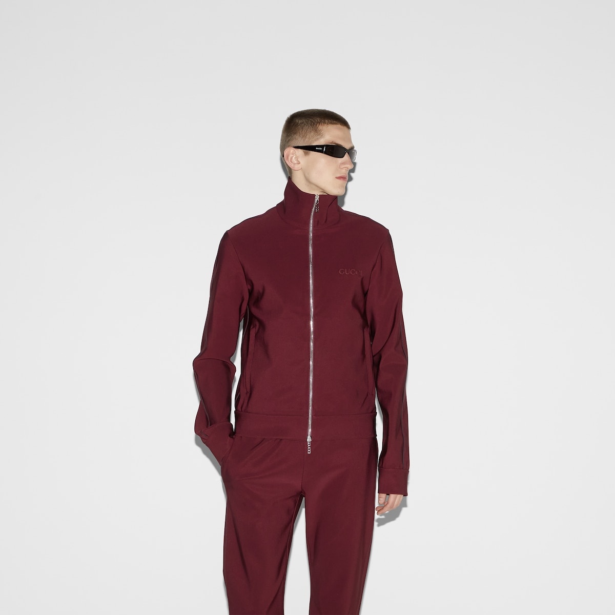 Technical jersey zip jacket - 3
