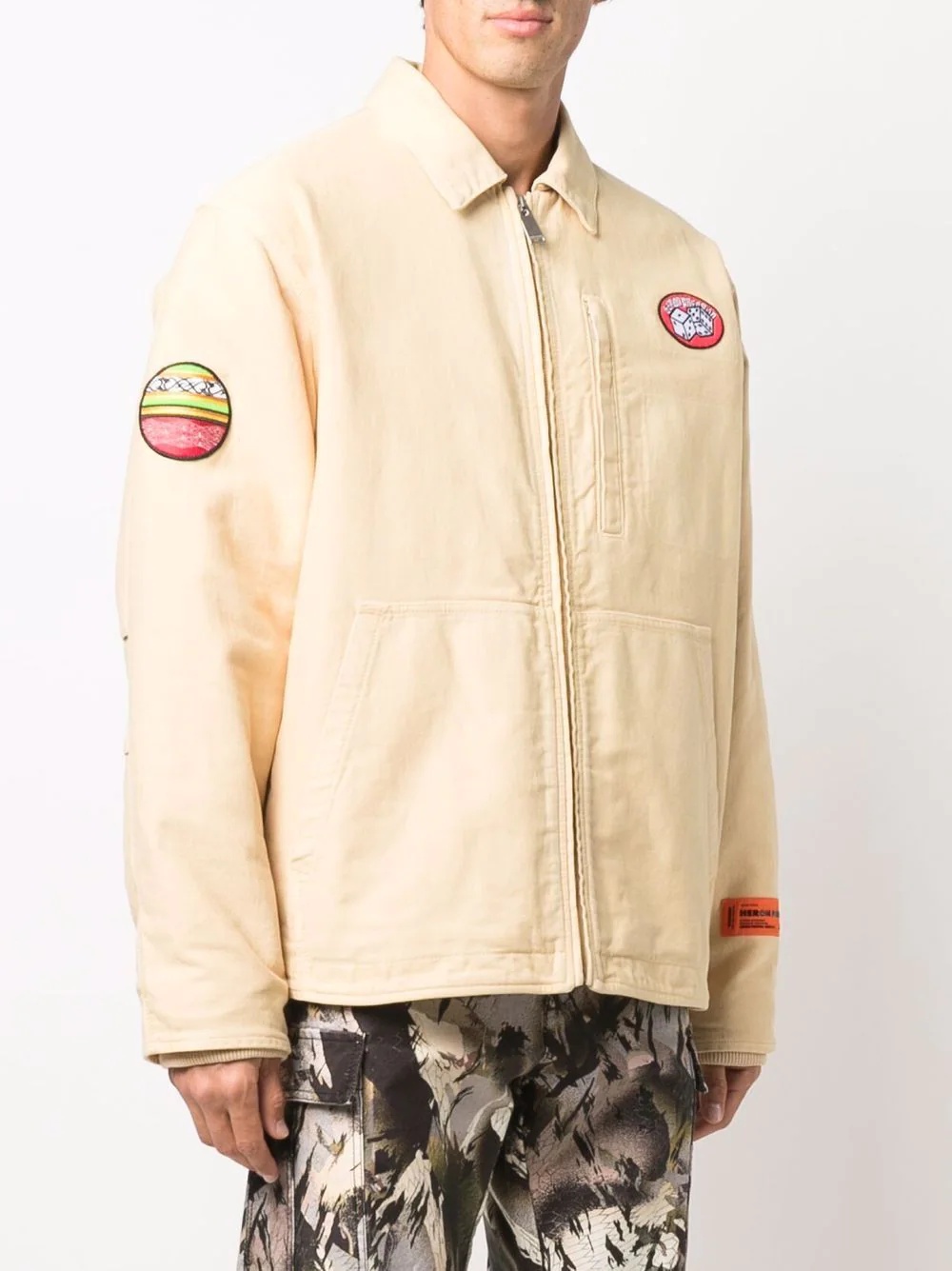 patch-detail canvas jacket - 3