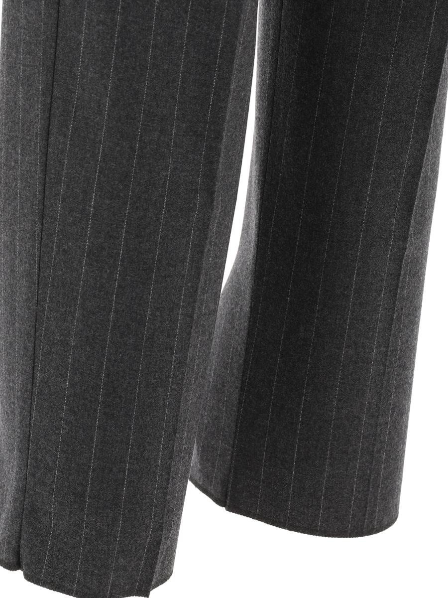 Max Mara Cashmere Pinstriped Trousers - 4