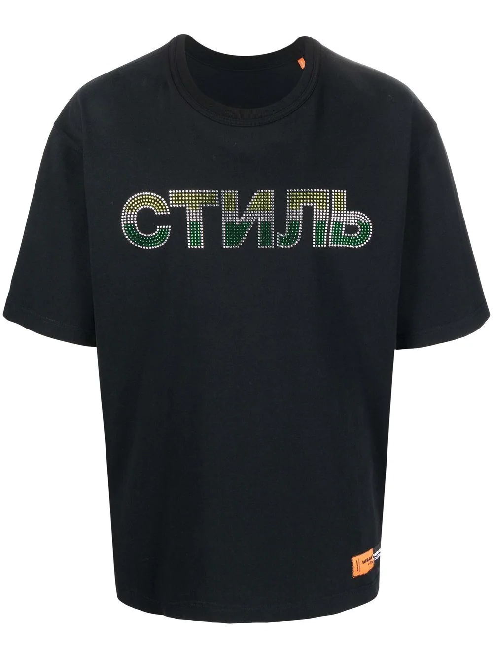 СТИЛЬ rhinestone-embellished T-shirt - 1