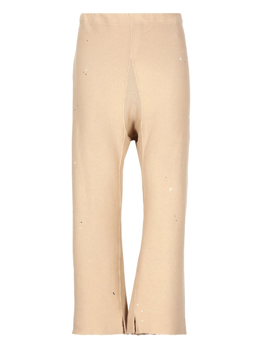 drawstring-waist cropped trousers - 2