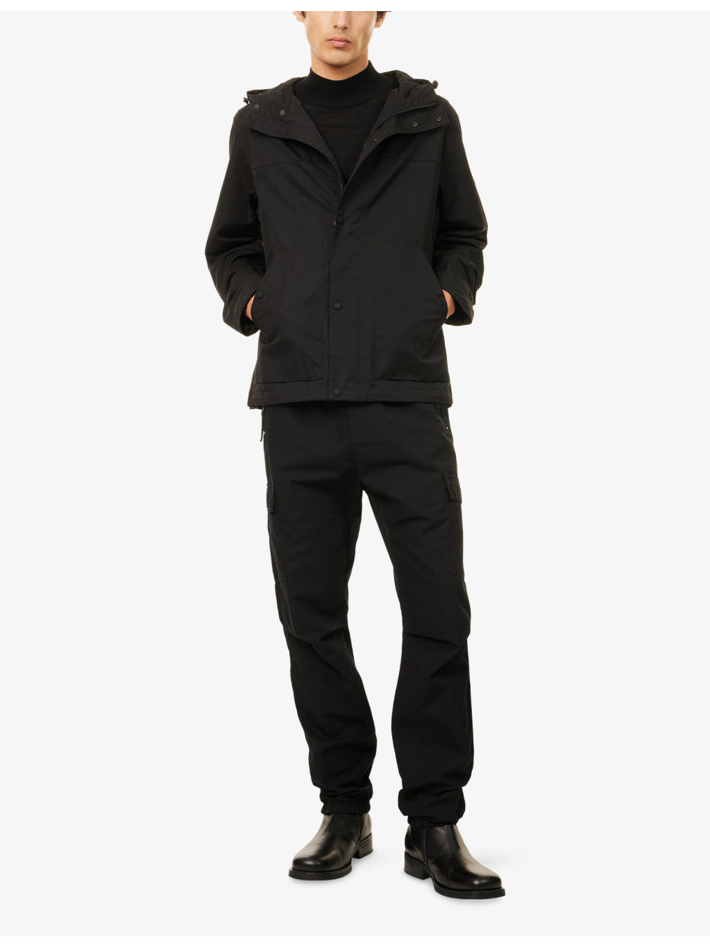 Cover Brand-Patch Cotton-Blend Jacket - 2