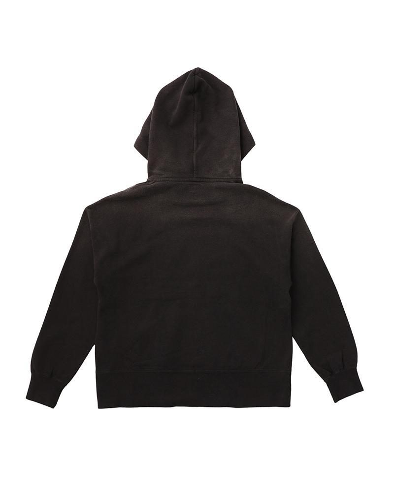 COURT HOODIE P.O. DMGD BLACK - 2