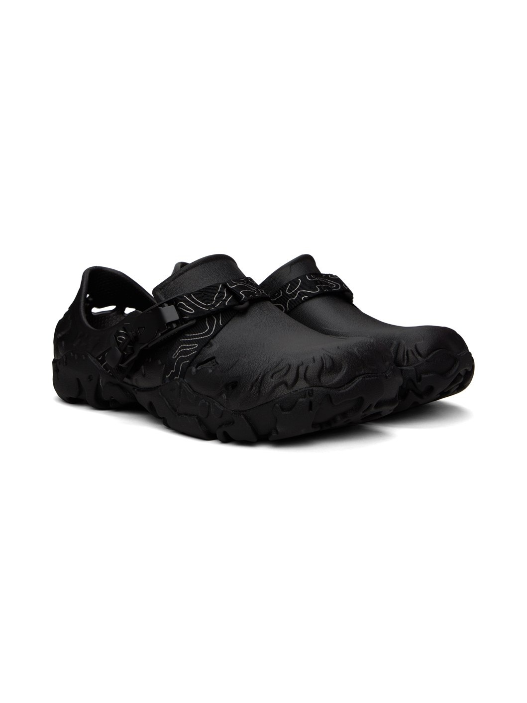 Black All-Terrain Atlas Clogs - 7