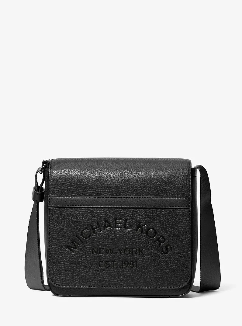 Cooper Pebbled Leather Crossbody Bag - 1