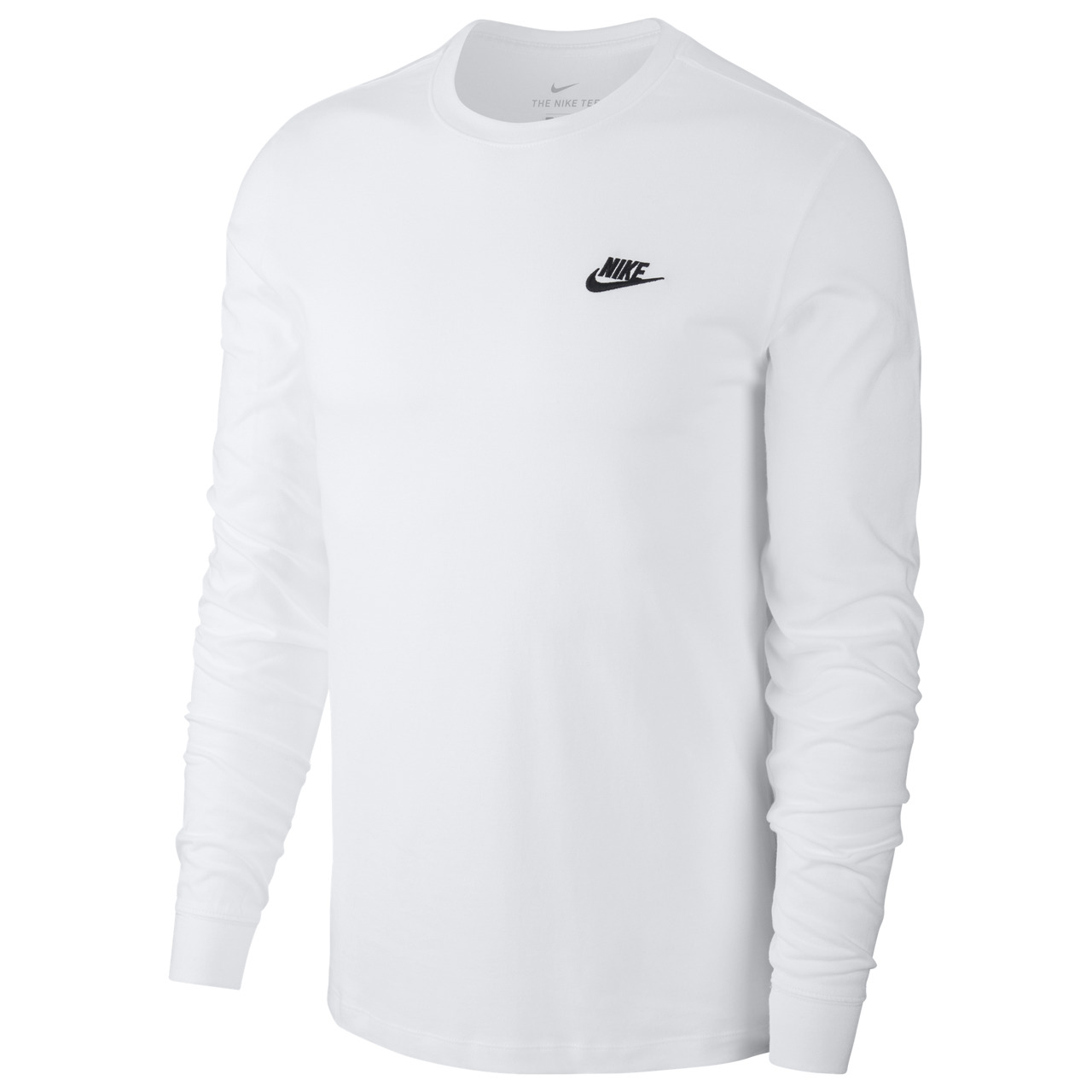 Nike Mens Nike Club Long Sleeve T-Shirt - 1