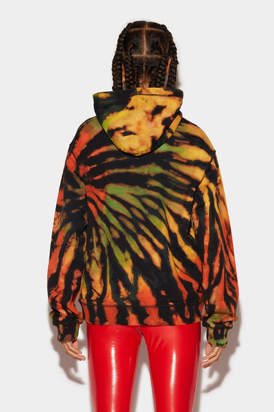 DSQUARED2 TIE&DYED JAMAICA COOL HOODIE outlook