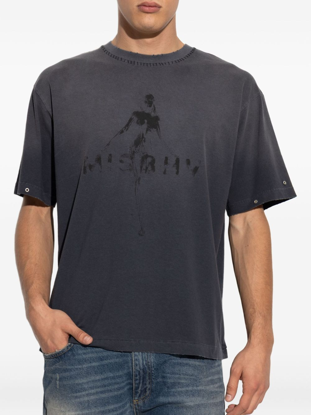 graphic-print cotton T-shirt - 3
