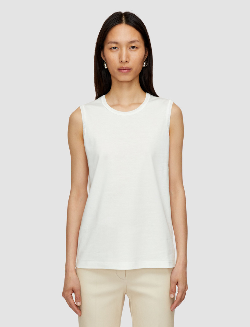 JOSEPH Comfort Cotton Tank Top outlook