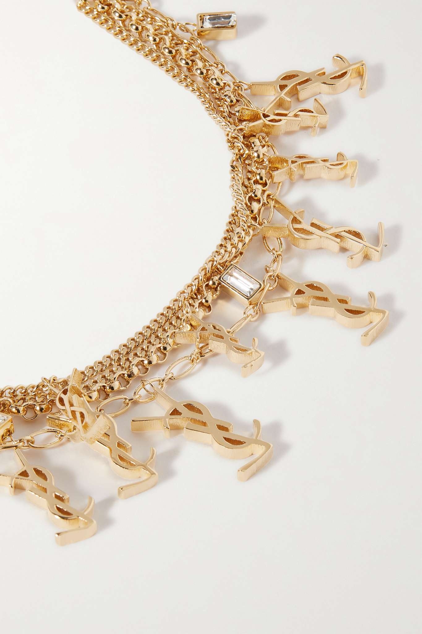 Cassandre gold-tone crystal bracelet - 4