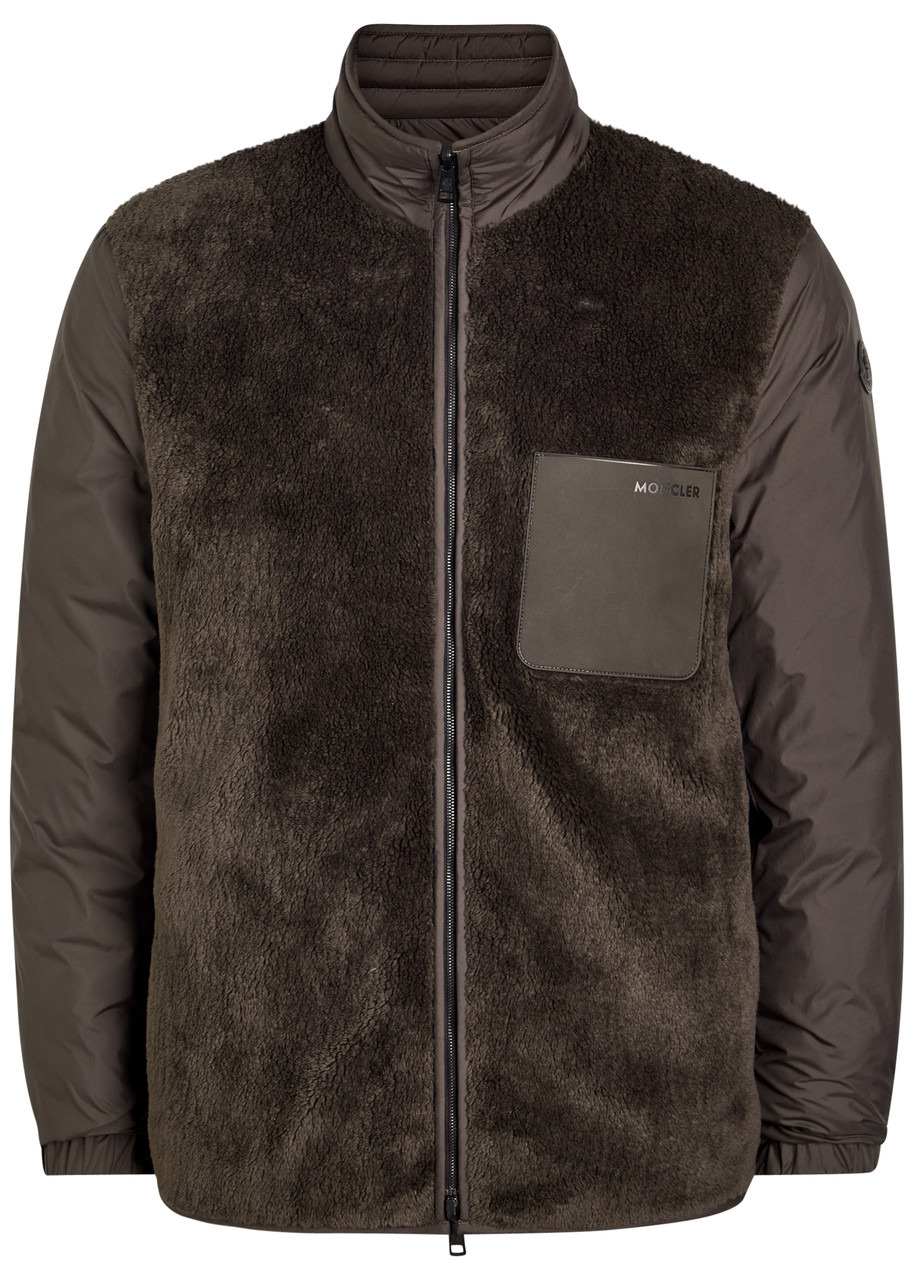 Moncler Livra Giubbotto Reversible Fleece and Shell Jacket - 1
