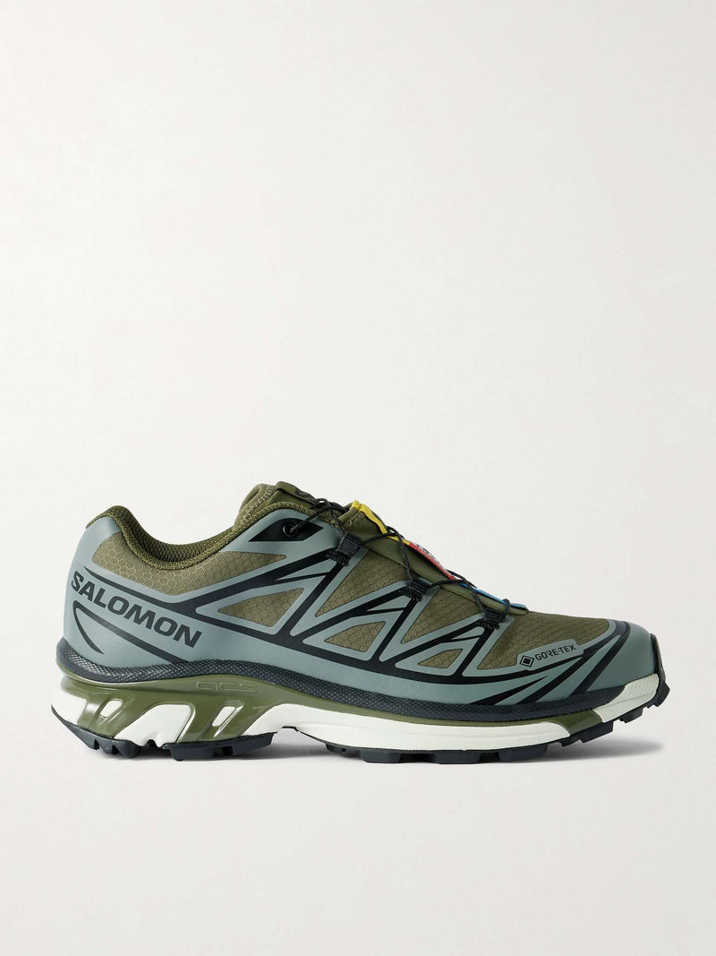 XT-6 Rubber-Trimmed GORE-TEX Mesh Sneakers - 1
