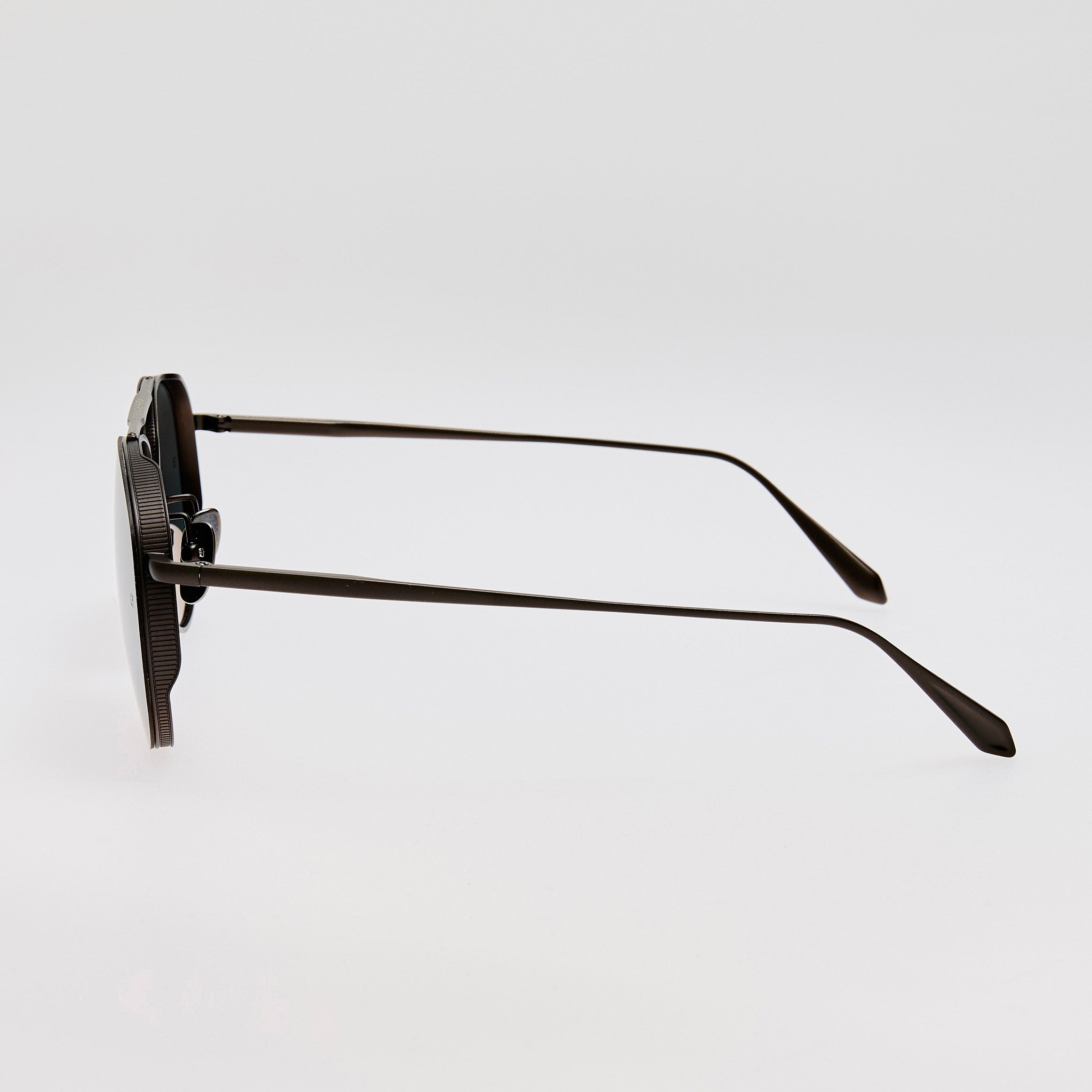 Meret Sunglasses in Matt Nickel - 5