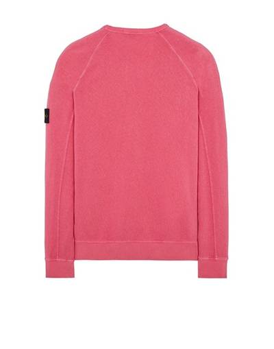 Stone Island 66360 MALFILE' FLEECE_GARMENT DYED 'OLD' EFFECT CYCLAMEN outlook