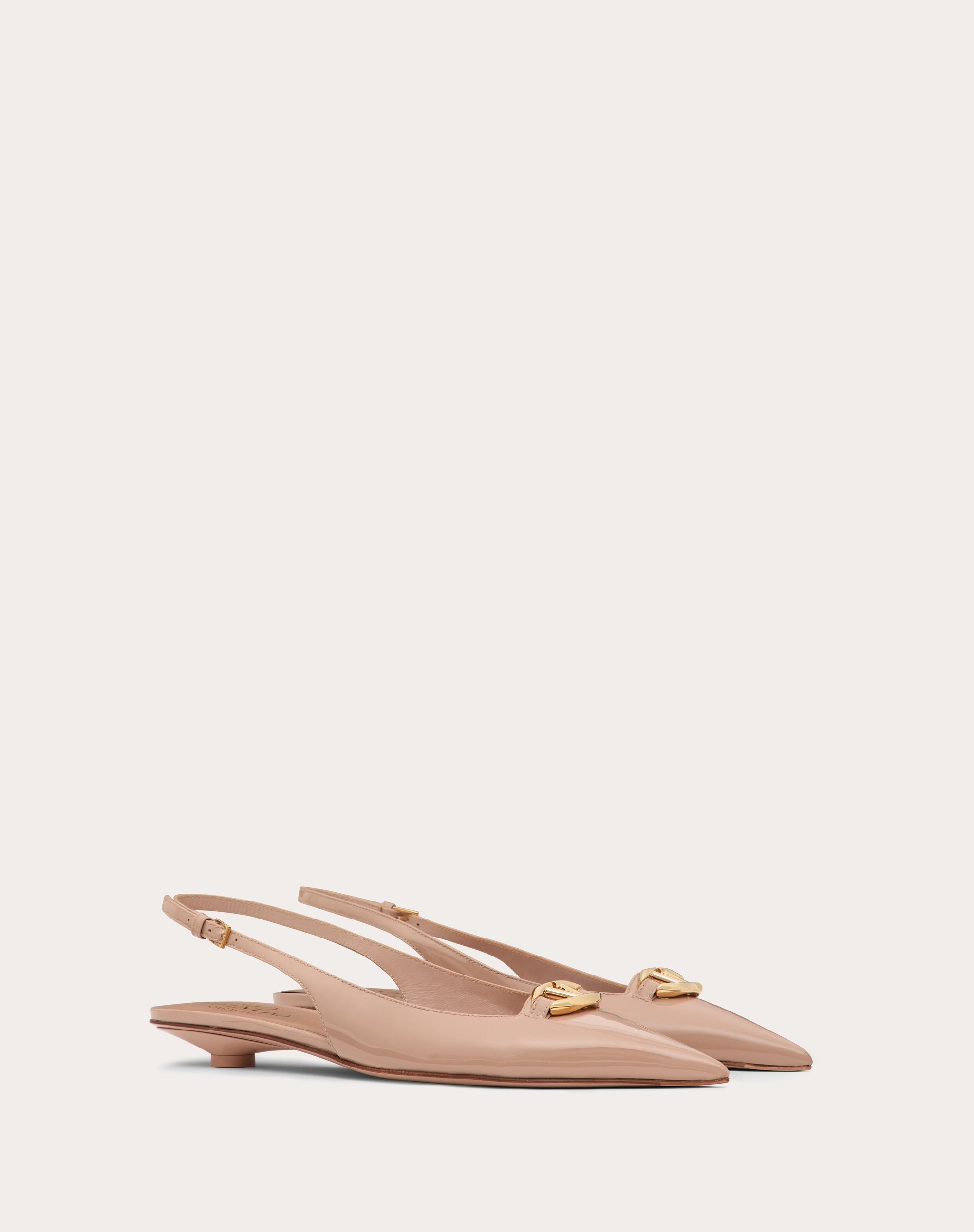 THE BOLD EDITION VLOGO SLINGBACK BALLERINA IN PATENT LEATHER 20MM - 2