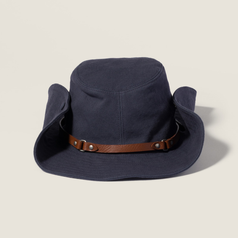 Miu Miu Drill cowboy hat outlook