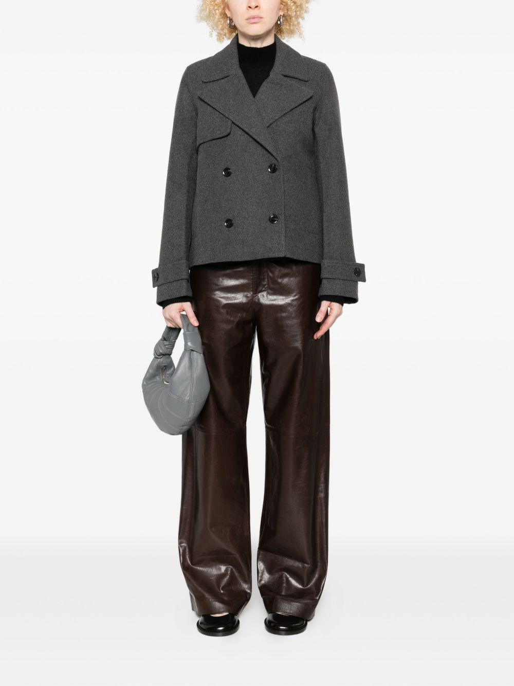 wool-blend jacket - 2