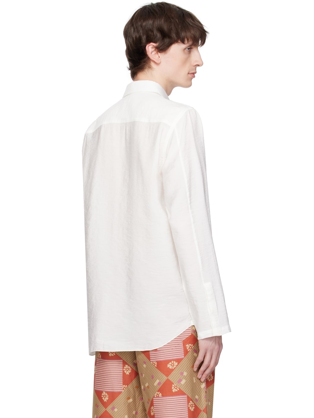 Off-White Maker Gauze Modal Poly Classic Shirt - 3