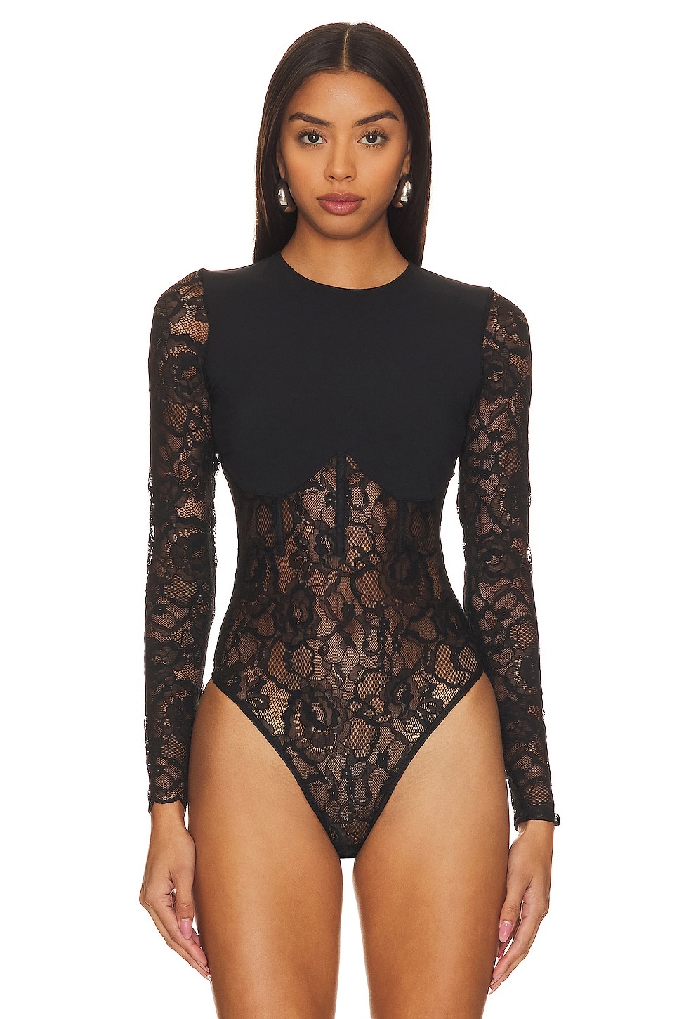 Boned Bodysuit - 2