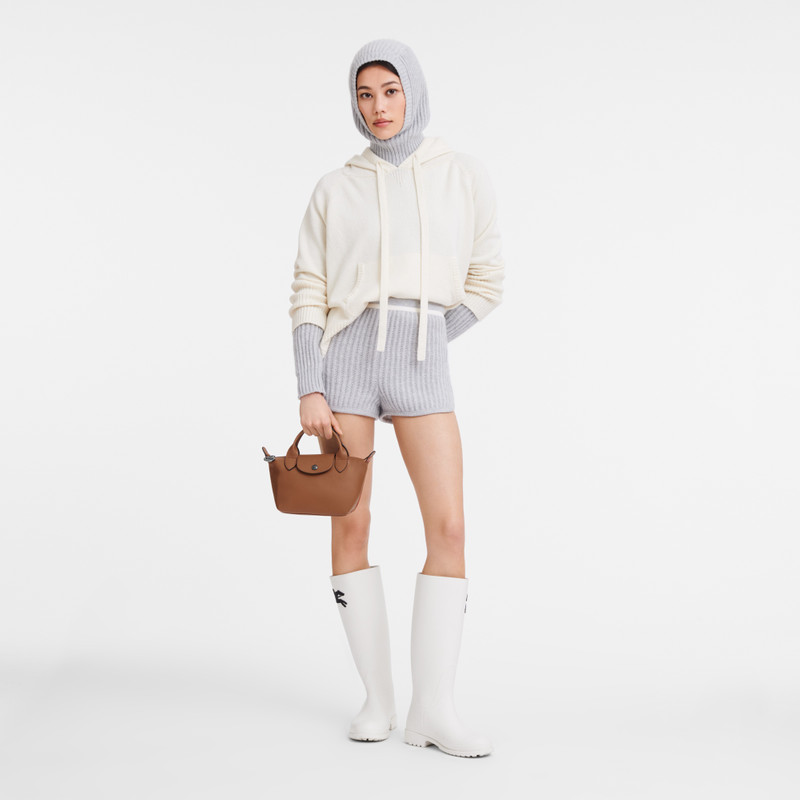 Longchamp Le Pliage Xtra XS Handbag Cognac - Leather outlook