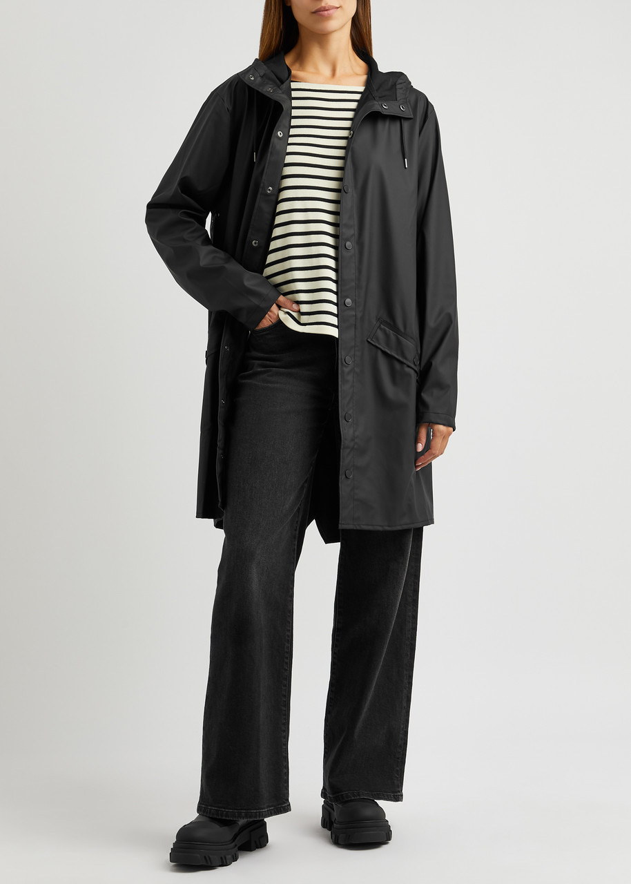 Hooded rubberised jacket - 4