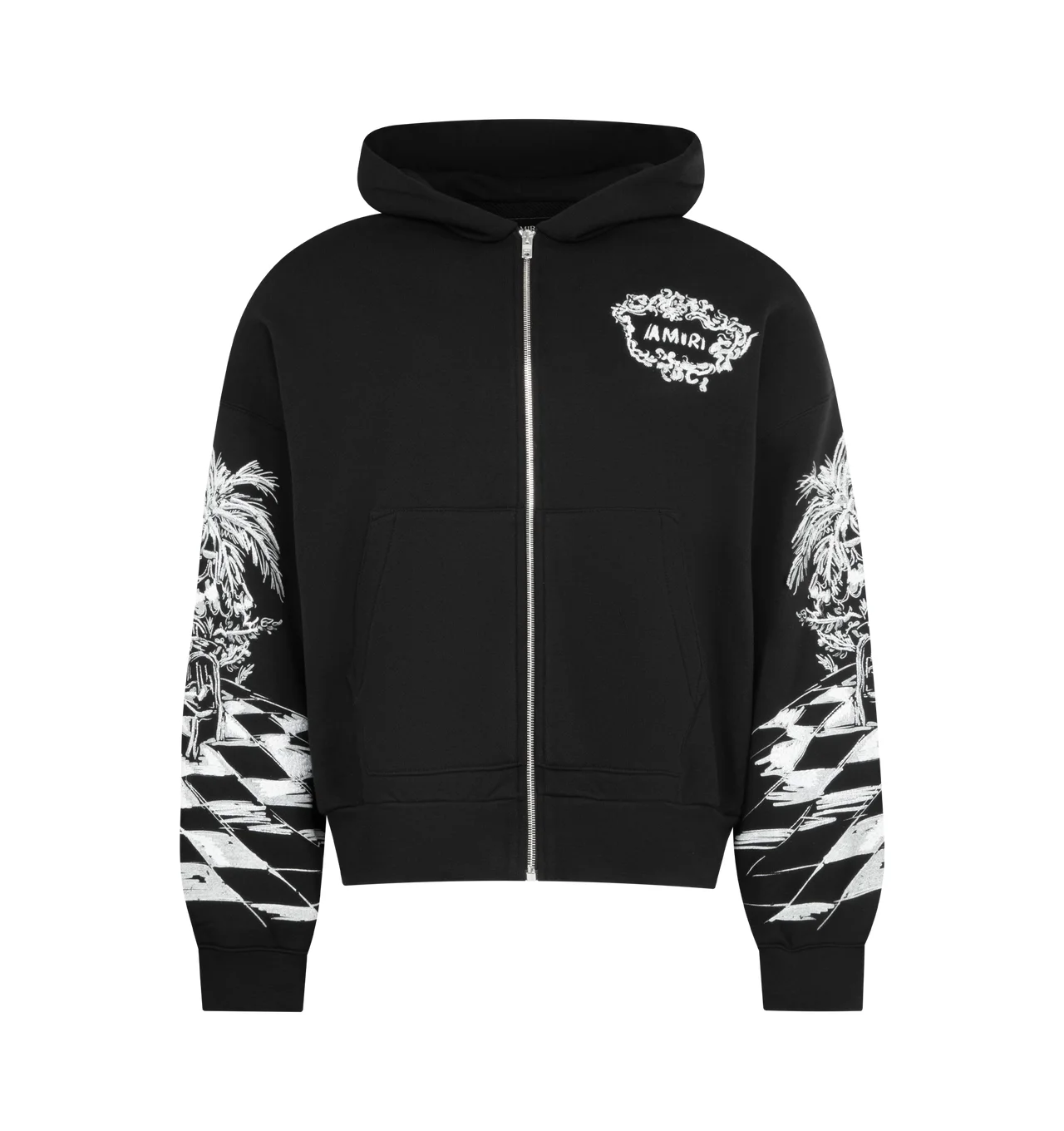 CHATEAU SKETCH ZIP HOODIE - 1