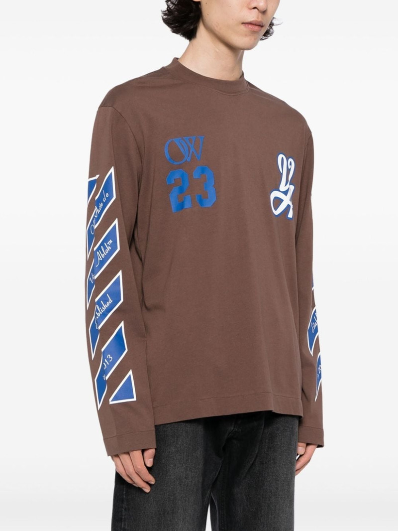 graphic-print long-sleeve T-shirt 3