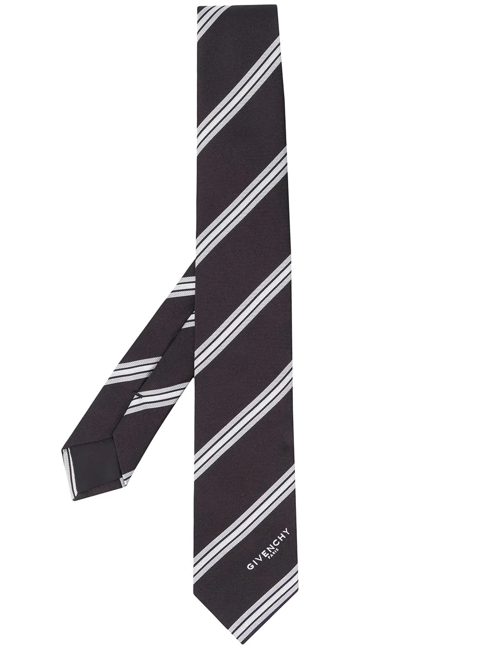 striped pattern tie - 1