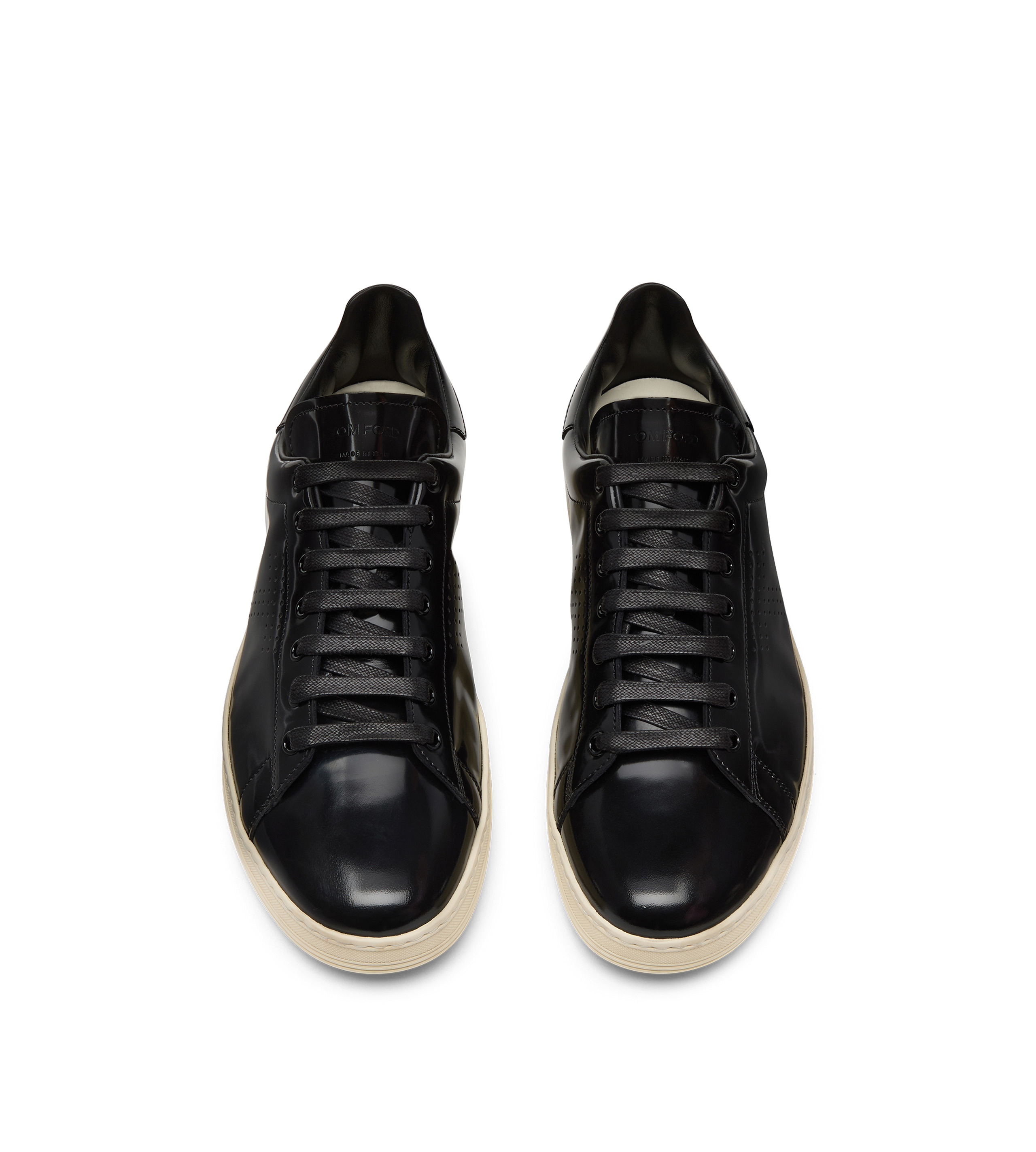 HIGH SHINE LEATHER WARWICK SNEAKER - 2