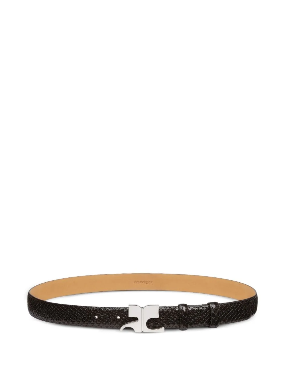 Viper leather belt - 1
