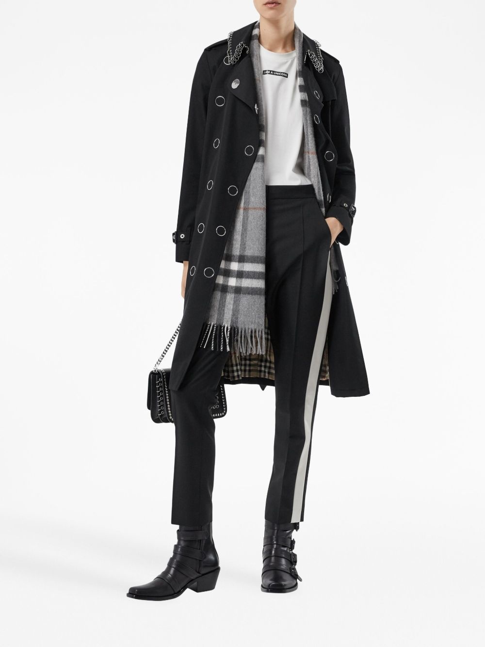 The Classic Check Cashmere Scarf - 6