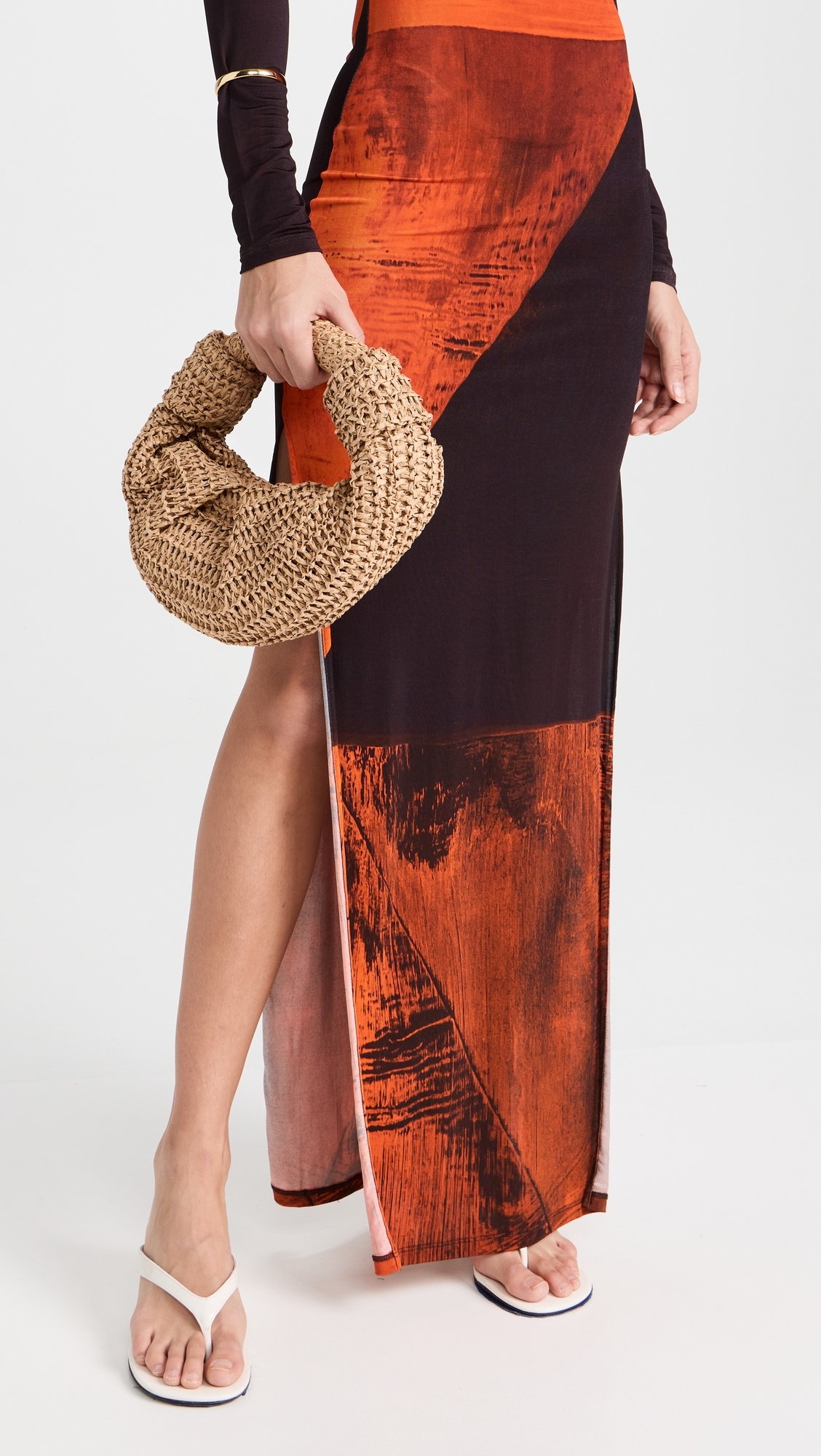 Raffia Lopsy Bag - 2