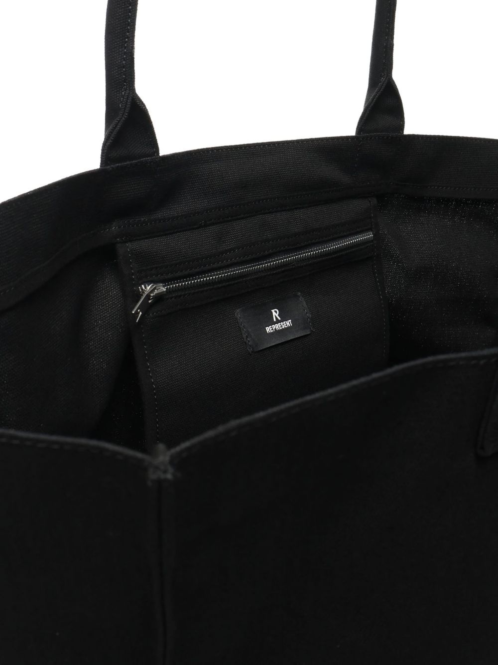logo-detail canvas tote bag - 4