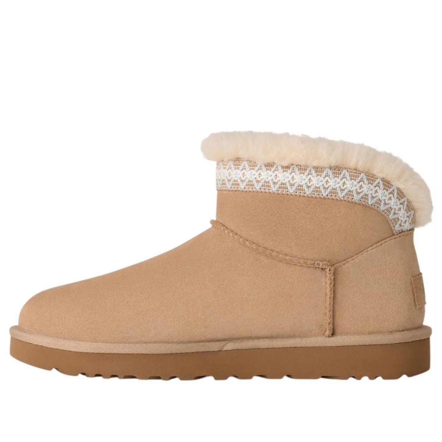 (WMNS) UGG Classic Ultra Mini Taslyn-Snow Boots 'Sand' 1174496-SAN - 1