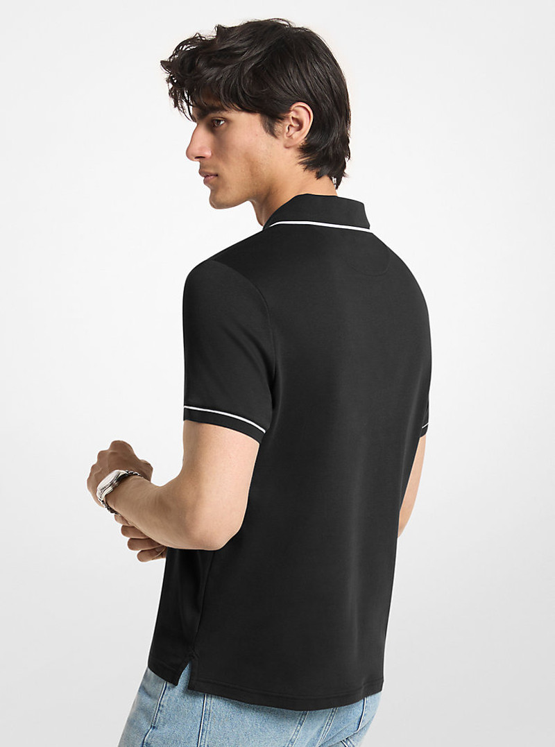 MICHAEL KORS Gramercy Cotton Polo Shirt outlook