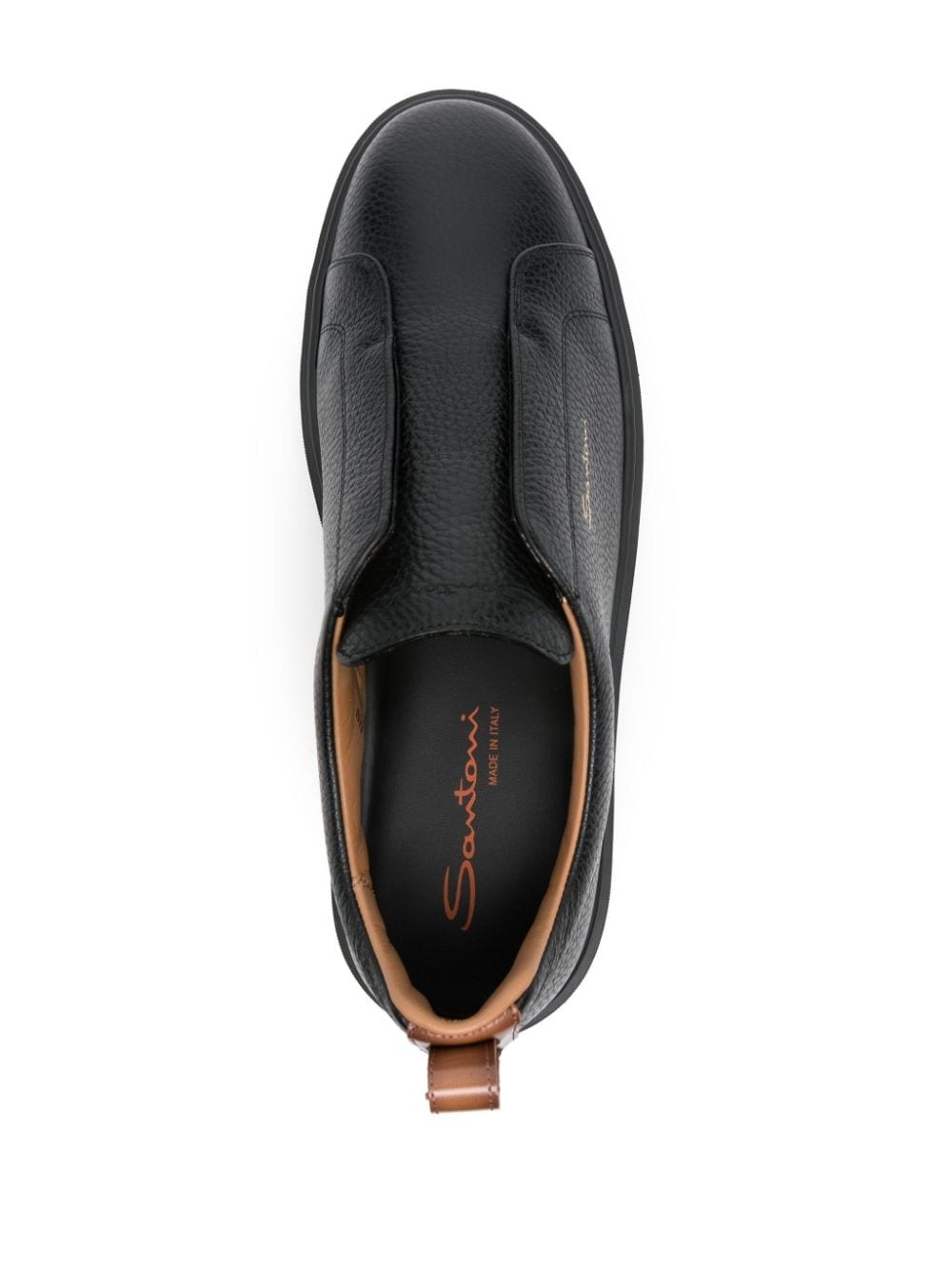 leather sneakers - 4